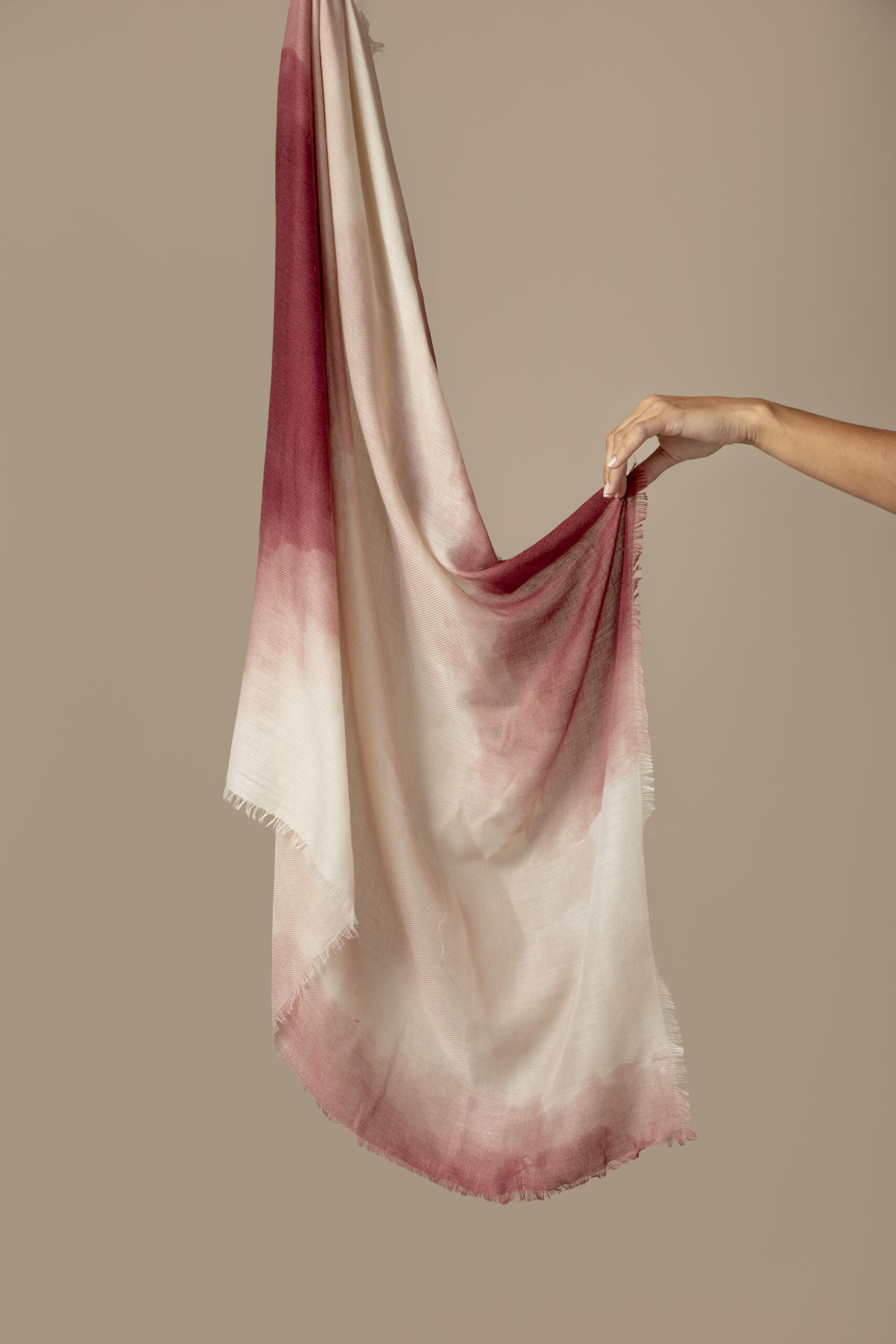 Smooth Textured Handkerchief Hanging Scaled