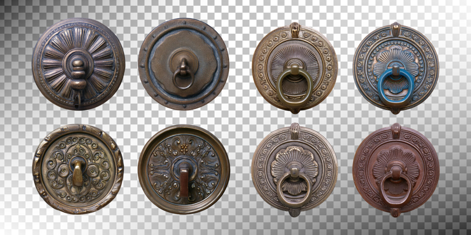 Home layout antique door knobs and knockers collection